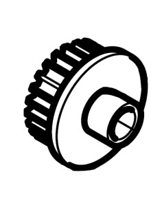 Proxxon 27006.25-Piesa de schimb, rola cu stift