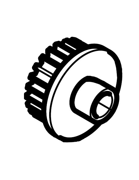 Proxxon 27006.25-Piesa de schimb, rola cu stift