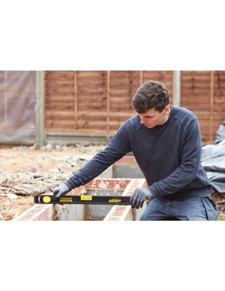 Stanley FMHT42554-1, Nivela Fatmax Classic PRO, 60cm, 2 fiole, precizie de 0.5mm/m