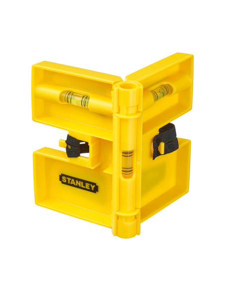 Stanley 0-47-720, nivela pentru stalpi 10 x 14 cm, 3 fiole, blister