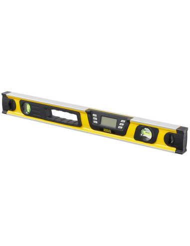 Stanley 0-42-065, nivela fatmax digitala, 60 cm, 2 fiole, atentionare sonora, 360°