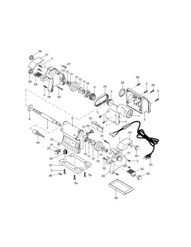 Proxxon 28030.19-Piesa de schimb, placa electronica