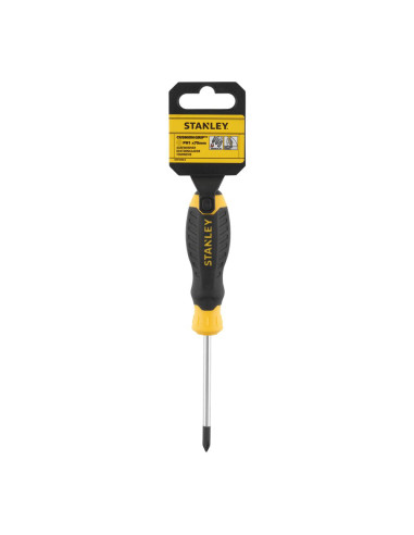 Stanley STHT16155-0, surubelnita Cushion Grip cu varful cruce PH1 si lungimea tijei de 75mm, PH1x75