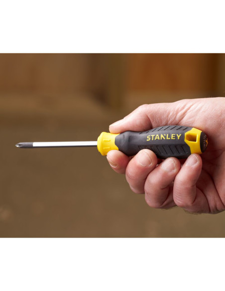Stanley STHT16159-0, surubelnita Cushion Grip cu varful cruce PH3 si lungimea tijei de 150mm, PH3x150