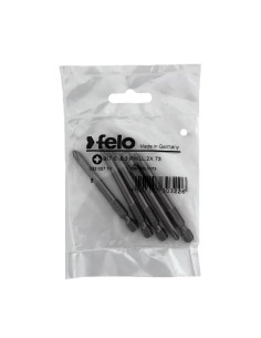 Set 5 biti Felo, seria Industrial profil Philips, E6.3, PH2, 73mm