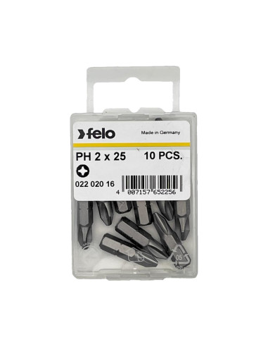 Blister set de 10 biti PH 2, Felo 02202016