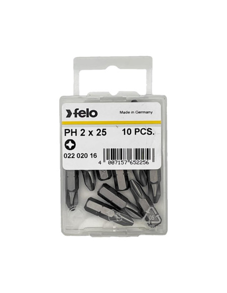 Blister set de 10 biti PH 2, Felo 02202016