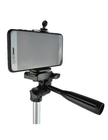 Trepied/suport smartphone, pentru selfie, cu telecomanda, bluetooth, 45-133 cm