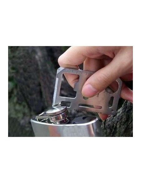 Kit turistic/supravietuire, cu trusa, set 7 piese, 13.5x8x3.5 cm, Isotrade