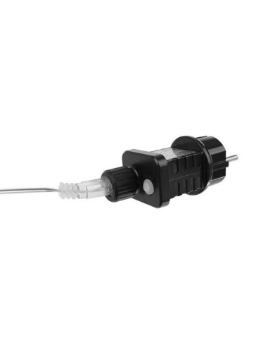 Instalatie luminoasa tip perdea, model stea mare, alb cald, 8 moduri iluminare, interior-exterior, IP44, 138 LED, 2.5 m