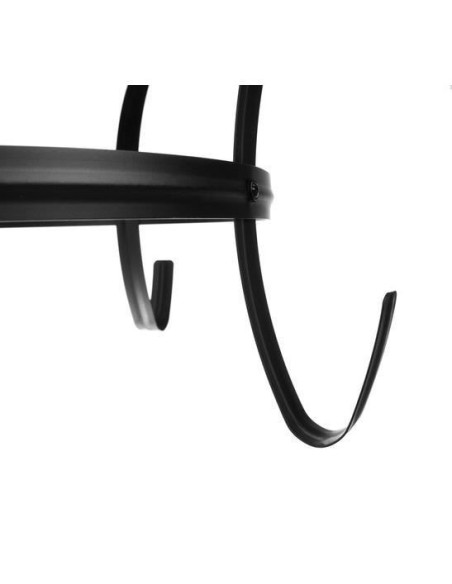 Gratar gradina, grill rotund, metal, 56x47 cm