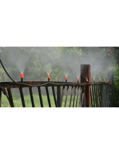 Sistem irigatii cu pulverizare, tip perdea, 11 duze, 115 piese, 10 m, Malatec