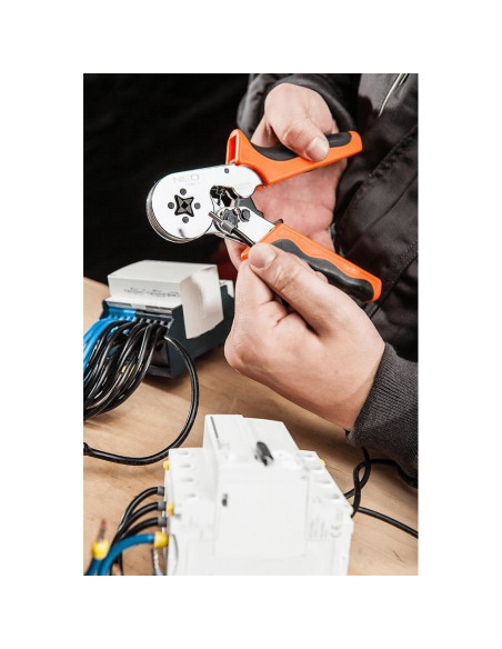Cleste de sertizat terminale 0.25-6 mm, 170 mm, NEO