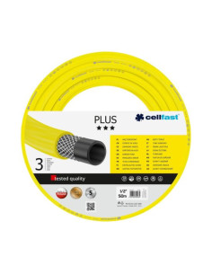 Furtun de gradina, 3 straturi, 1/2", 50 m, Cellfast Plus