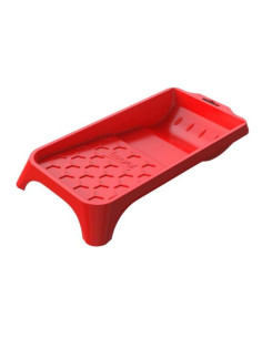 Tava pentru vopsea din plastic, 15x32 cm, rosie, BEOROL