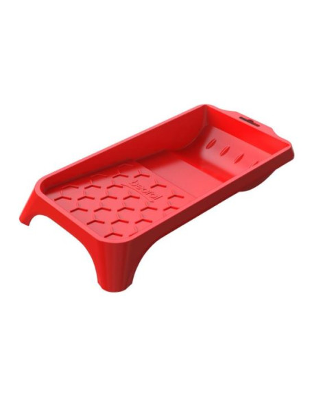 Tava pentru vopsea din plastic, 15x32 cm, rosie, BEOROL