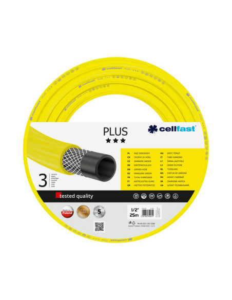 Furtun de gradina, 3 straturi, 1", 25 m, Cellfast Plus