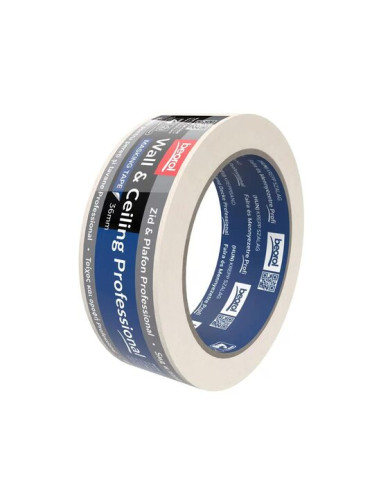 Banda acoperire, 36 mm x 33 m, Indoor Profesional, solvent, alba, Beorol