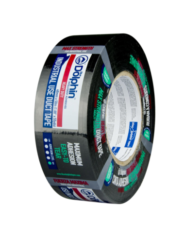 Banda industriala pentru reparatii, neagra, 48 mm x 50 m 