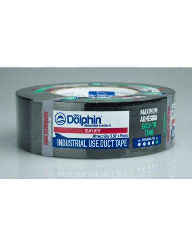 Banda industriala pentru reparatii, neagra, 48 mm x 50 m 
