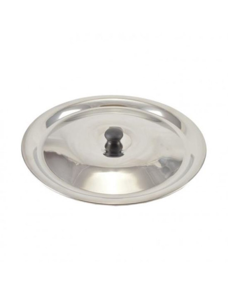Capac inox, pentru ceaun 13 L, 41 cm, Perfect Home 