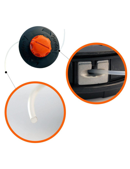Cap rezerva pentru motocoasa/trimmer, fir nylon 3 mm