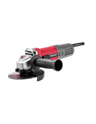 Polizor unghiular, flex, 710 W, cu 2 discuri, 115 mm, Worcraft 