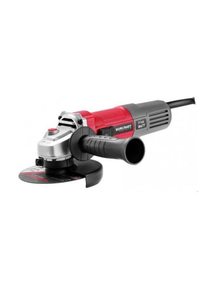 Polizor unghiular, flex, 710 W, cu 2 discuri, 115 mm, Worcraft 
