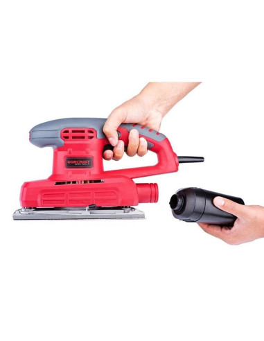 Slefuitor cu talpa vibratoare, 300 W, 115x230 mm, Worcraft