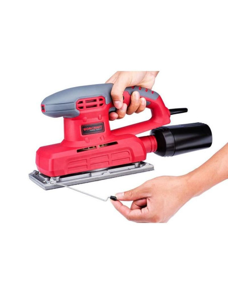 Slefuitor cu talpa vibratoare, 300 W, 115x230 mm, Worcraft