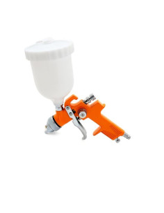 Pistol de vopsit, vas superior, plastic, pulverizator pentru compresor, 600 ml, 1.2-2 mm, Strend Pro
