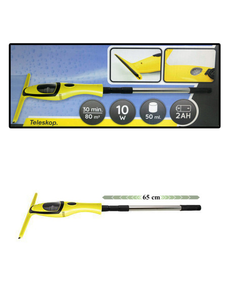 Aspirator pentru geamuri cu prelungitor, 120 cm