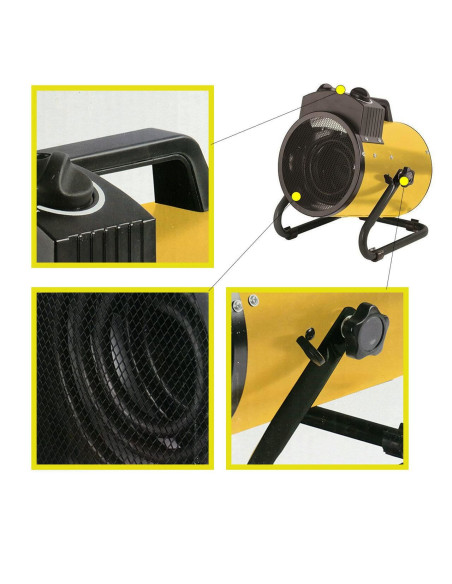Incalzitor electric cu maner, 3000 W
