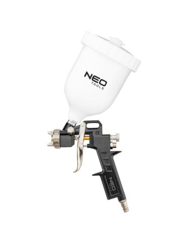 Pistol de vopsit, vas superior plastic, 4 bar, 0.6 L, 1.5 mm, NEO