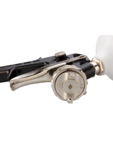 Pistol de vopsit, vas superior plastic, 4 bar, 0.6 L, 1.5 mm, NEO