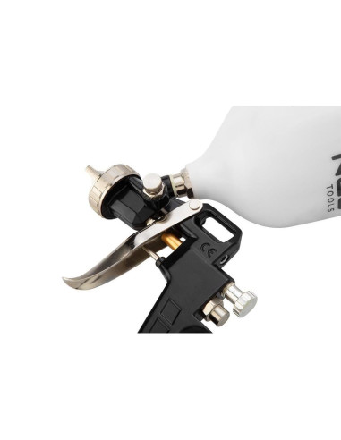 Pistol de vopsit, vas superior plastic, 4 bar, 0.6 L, 1.5 mm, NEO