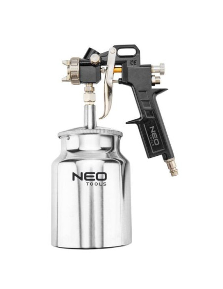 Pistol de vopsit, vas inferior, aluminiu, 4 bar, 1 L, 1.5 mm, NEO