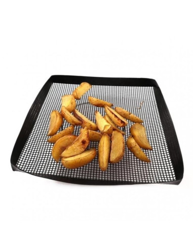 Plasa de copt tip cosulet teflonata, 26x36 cm, Perfect Home