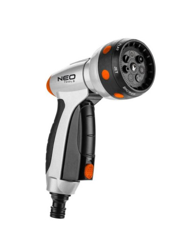 Pistol stropit gradina, tip dus, 7 moduri, multifunctional, cu blocare, NEO