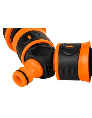 Adaptor cuplaj rapid, 3 directii, bimaterial, NEO