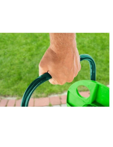 Tambur, rola, pentru furtun gradina, 1/2"-45 m, 3/4"-15 m, Verto 