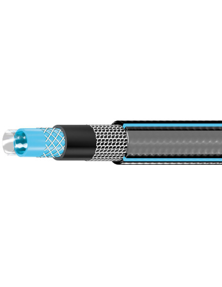 Furtun de gradina, antirasucire, 6 straturi, 3/4", 25 m, Cellfast 