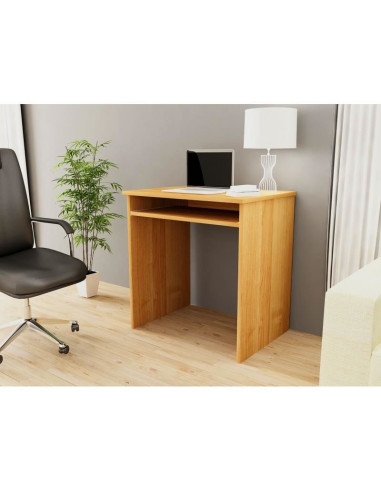 Birou calculator, placa laminata, raft tastatura, arin, 68x51x74 cm, Oly