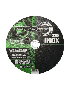 Disc debitat inox, 230x1.6 mm, Beorol