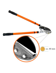 Foarfeca crengi, tip nicovala, 40 mm, maner telescopic 65-100 cm, Strend Pro 2