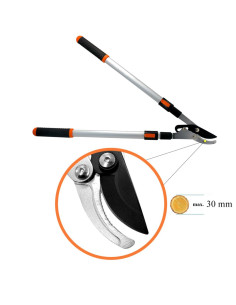 Foarfeca crengi, tip bypass, maner telescopic 75-100 cm, Strend Pro 2