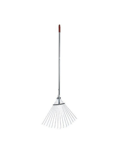 Grebla pentru frunze, gradina, galvanizata, coada metal, 15 dinti, Strend Pro
