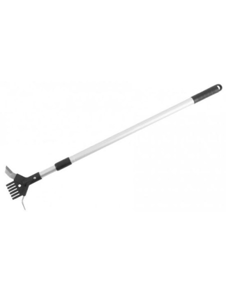 Dispozitiv pentru smuls buruieni, aluminiu, cu maner telescopic, 135 cm