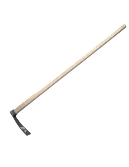 Sapa forjata munte, plata, cu coada lemn, 750 g, 24x7 cm, 120 cm 
