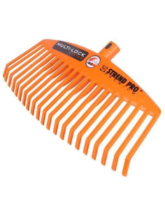 Grebla pentru frunze, gradina, sistem Multi-Lock, 21 dinti, 42 cm, Strend Pro